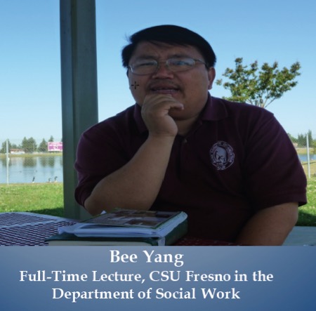 Photo: Bee Yang, full time lecturer CSU Fresno in the Department of Social Work