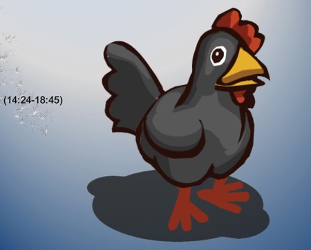 Image: drawing of chicken (14:24-18:45)