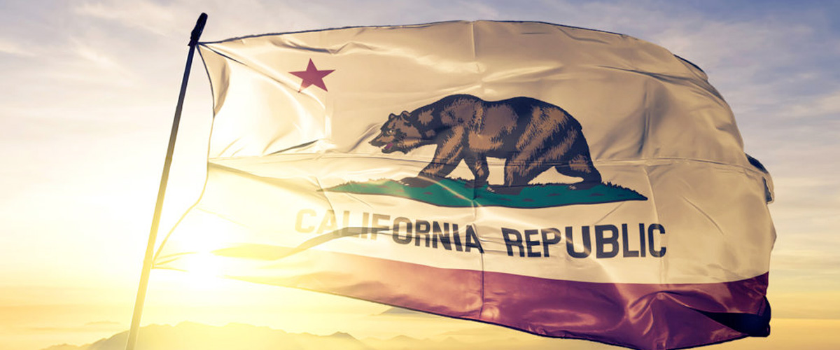 bandera del Estado de California